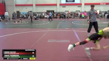 50 lbs Quarterfinal - Trent Morrison, Gulf Coast Wrestling Club vs Creed McCoy, Ironclad Wrestling Club