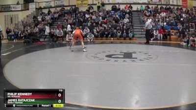113 lbs Cons. Round 1 - Philip Kennedy, No. Olmsted vs James Ratajczak, Berea-Midpark