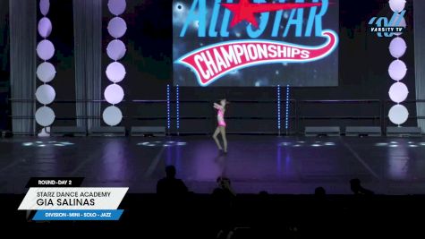 Starz Dance Academy - Gia Salinas [2025 Mini - Solo - Jazz Day 2] 2025 ASCS Dance Grand Nationals & Cheer Showdown