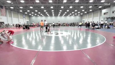 56 lbs Rr Rnd 2 - Maxwell Caudle, Hammers - EL vs Brendon Ralston, Mat Warriors Orange K6 - EL