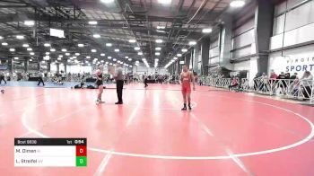 138 lbs Consi Of 16 #1 - Matthew Dimen, RI vs Lance Streifel, WY