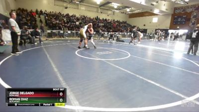 285 lbs Cons. Semi - Jorge Delgado, Rowland vs Roman Diaz, Beaumont