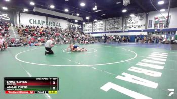 130 lbs Cons. Semi - Abigail Curtis, Temecula Valley vs Emma Fleming, Great Oak