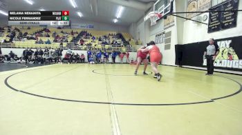 235 lbs Semifinal - Melania Nenaikita, Mcloud HS Girls vs Nicole Fernandez, Platte County