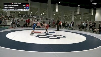 70 lbs 5th Place Match - Cross Wasilewski, Pennsylvania RTC vs Kollin Rath, Steller Trained Wrestling
