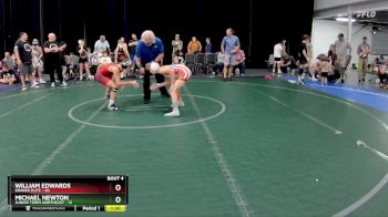 100 lbs Placement (4 Team) - Michael Newton, Junior Terps Northeast vs William Edwards, Kraken Elite