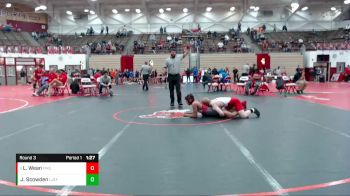 130-142 lbs Round 3 - Logan Wean, Pike vs Jayden Scowden, Lafayette Jeff