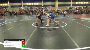 Match - Elijah Vinoray, UTB Wrestling vs Riggin Boger, Sanderson Wrestling Academy