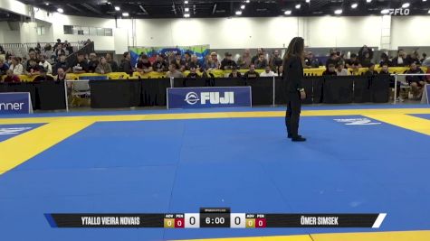 Ömer Simsek vs Ytallo Vieira Novais 2025 World IBJJF Jiu-Jitsu No-Gi Championship