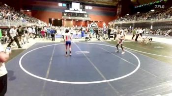 95 lbs Quarterfinal - Dyson Eixenberger, Touch Of Gold WC vs Wyatt Dye, Eastside United WC