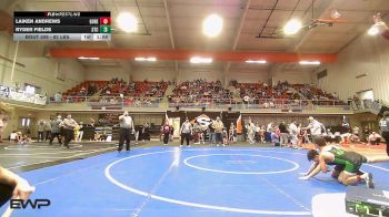 92 lbs Rr Rnd 1 - Laiken Andrews, Gore Pirates Youth Wrestling vs Ryder Fields, Sallisaw Takedown Club