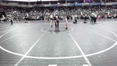 43 lbs Consi Of 8 #1 - Harley D Howell, Henryetta Knights WC vs Farron Kretzer, Mac Wc