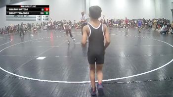 70 lbs Round 1 - Aharon Ortega, Hazlehurst vs Brody **Maddox, Guerilla Wrestling Academy