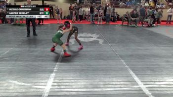 78_G lbs Round Of 16 - Jazelle Quartmon, Susquehanna Township vs Harper Berkley, Meyersdale