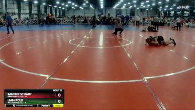 96 lbs Rd# 6- 9:00am Saturday Final Pool - Tanner Stuart, Nebraska Elite vs Liam Polk, Westshore D.S.