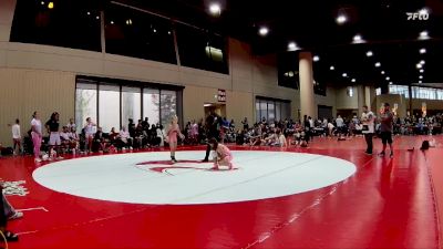 92 lbs Round 1 (16 Team) - Emma Hidalgo, Intergalactic Angels vs Ava Westenbarger, Mat Clash Beast Mode