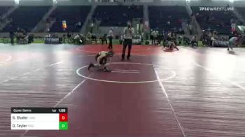 81 lbs Consolation - Sapphire Shafer, Threshold WC vs Dillan Taylor, Pride WC