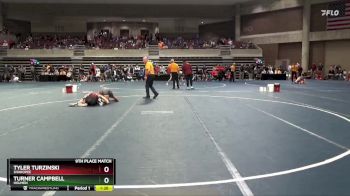127 Championship Bracket 9th Place Match - Turner Campbell, Holmen vs Tyler Turzinski, Shakopee