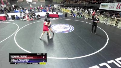 190 lbs Semifinal - Roxana Canedo, Lion Of Judah Wrestling Academy vs Briana Alvarado, Scotsmen Wrestling Club