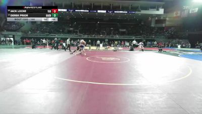 144 lbs Cons. Round 2 - Derek Prior, Oakmont vs Jack Locke, Turlock