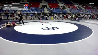 140 lbs Cons. Sub-rd Of 16 - Amber Farr, CA vs Franky Groom-Frey, WI