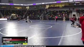 120 lbs Cons. Round 4 - Somally Sek, Sioux City North vs Eva Heise, Waverly-Shell Rock