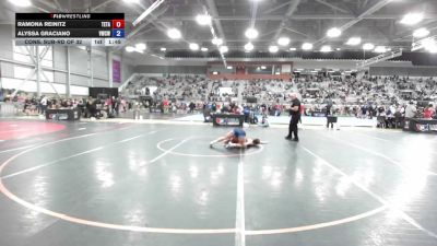 57 kg Cons. Sub-rd Of 32 - Ramona Reinitz, Team Takedown vs Alyssa Graciano, Victory Wrestling-Central WA