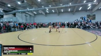 106 lbs 5th Place Match - Tony Tufano, Brighton vs Alex Herburger, Pueblo East