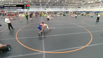 120 lbs Cons. Round 7 - Jarold Cervantes Buene, Lake Gibson Braves vs Braydon Studer, Unattached
