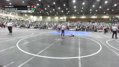 54 lbs Round Of 16 - Koa Reilly, Damonte Mustangs WC vs David Olson Jr, Grizzly Express WC