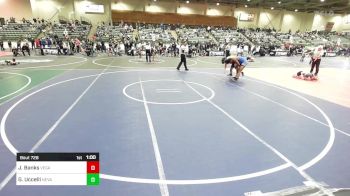 165 lbs Rr Rnd 2 - Jalen Banks, Vegas Sports Wrestling vs Gino Uccelli, Nevada Elite