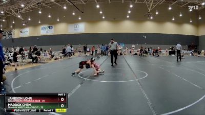 64 lbs Round 1 - Jameson Lohr, Williamsburg Wrestling Club vs Maddox Chen, Scanlan Wrestling Academy