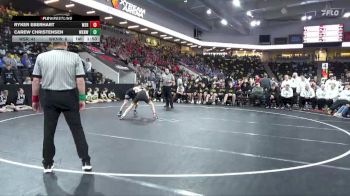 106 lbs Finals (1st & 3rd) - Carew Christensen, Waukee Northwest vs Ryker Eberhart, Waverly-Shell Rock