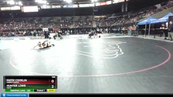 138 lbs Cons. Round 4 - Hunter Lowe, Kuna vs Matix Cooklin, Forest Grove