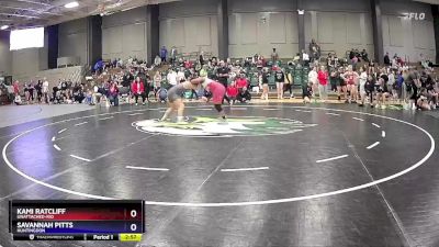 160 lbs Cons. Round 2 - Savannah Pitts, Huntingdon vs Kami Ratcliff, Unattached-Rio