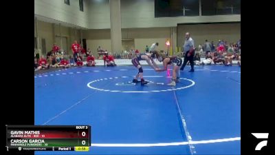 85 lbs Round 1 (6 Team) - Gavin Mathis, Alabama Elite - Red vs Carson Garcia, Panhandle Punishers