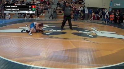 105 lbs Cons. Round 3 - Quinn Rawlins, Jesup Mat Club vs Jace Matson, Simley Wrestling Club