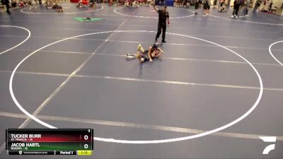 75 lbs Round 5 (6 Team) - Tucker Burr, St. Francis vs Jacob Hartl, Rogers