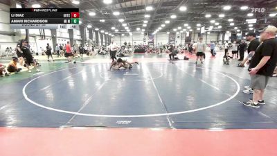 182 lbs Round Of 64 - LJ Diaz, Team Gotcha vs Amari Richardson, MI MAFIA (COBRA MAFIA)