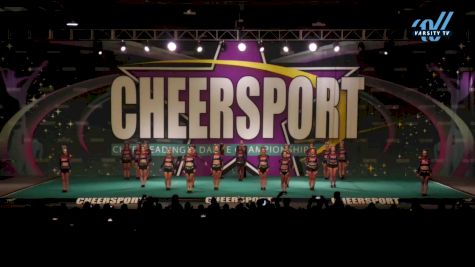 Pride of Illinois - Peach [2024 L4 Senior Coed - D2 - Small - B Day 1] 2024 CHEERSPORT National All Star Cheerleading Championship