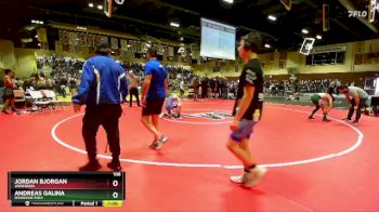 106 lbs Cons. Round 2 - Andreas Galina, Riverside Poly vs Jordan Bjorgan, Anderson