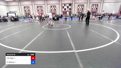 285 lbs Round Of 16 - Basheer Hadi, Va vs Eric Petrov, Ny