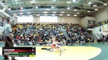 120 lbs 1st Place Match - Brenden McKee, BUCKEYE vs Cam Haynes, NORTH ROYALTON