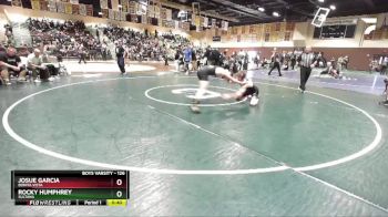 126 lbs Cons. Semi - Josue Garcia, Bonita Vista vs Rocky Humphrey, Sultana