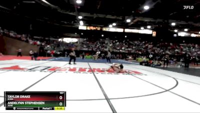 107 lbs Cons. Round 6 - Taylor Drake, Kuna vs Andelynn Stephensen, Juab