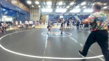 100 lbs Finals (2 Team) - Alessandra Vargas, Wellington WC vs An`Jelisse Rios, Black Hive