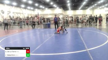 40 lbs Consi Of 8 #2 - Edward De La Torre, Desert Dogs WC vs Ioane TalbertKim, Golden Backs MRTC