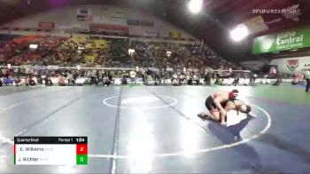 3A 220 lbs Quarterfinal - Elijah Williams, Gooding vs Jackson Richter, Bonners Ferry