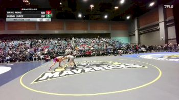 157 lbs Cons. Round 1 - Pistol Lopez, Central vs David Fong, Reno