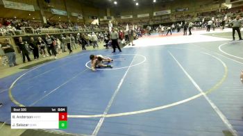 95 lbs Consolation - Breadyn Anderson, Western Colorado WC vs Jorrdan Salazar, Duran Elite